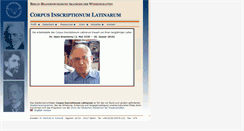 Desktop Screenshot of cil.bbaw.de