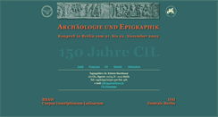 Desktop Screenshot of cilkongress.bbaw.de