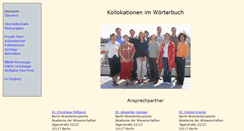 Desktop Screenshot of kollokationen.bbaw.de