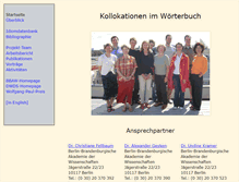 Tablet Screenshot of kollokationen.bbaw.de